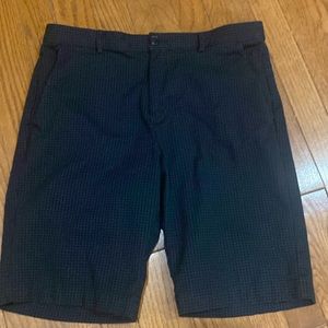 Calvin Klein Black Patterned Shorts